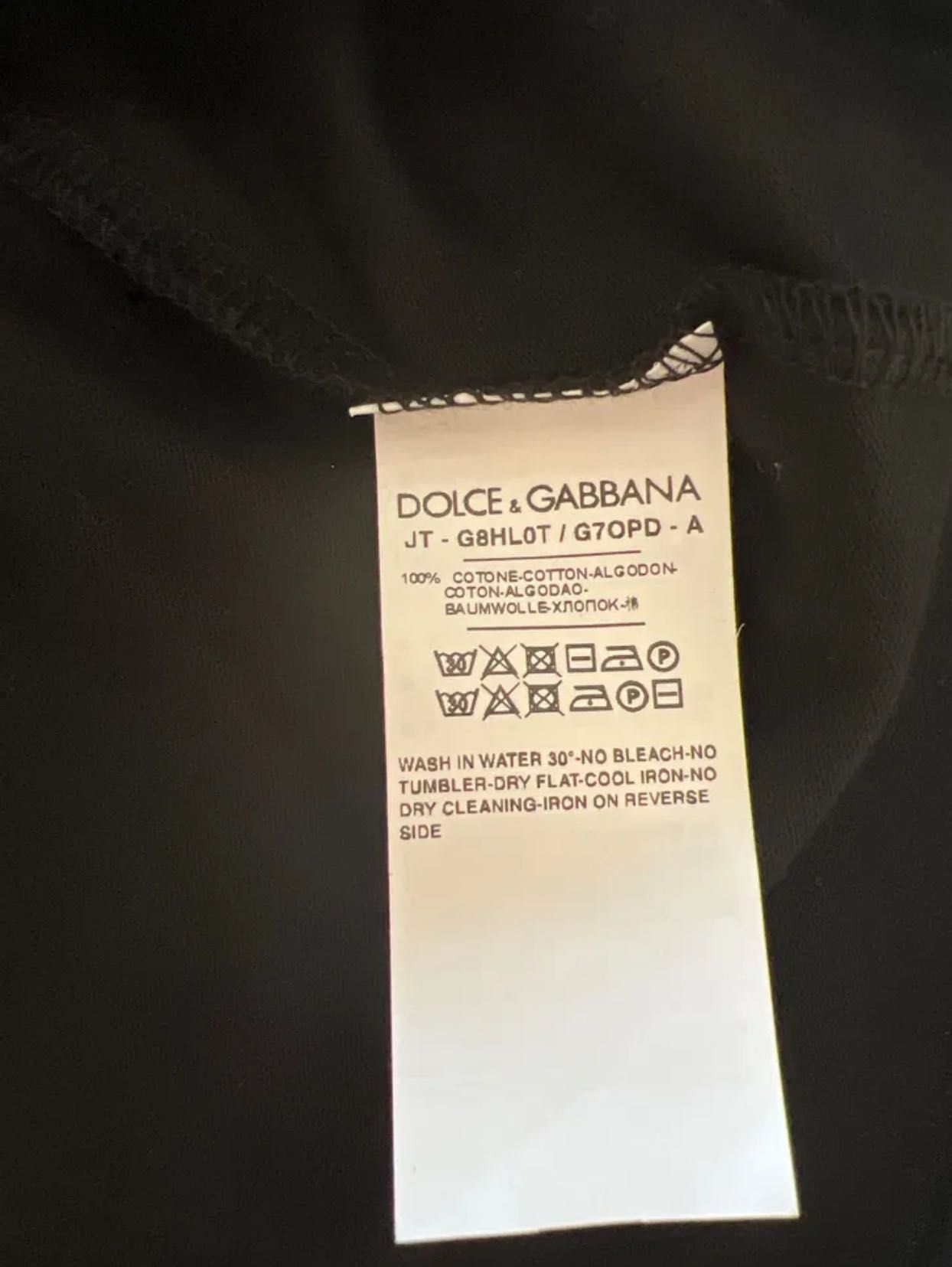 Футболка Dolce & Gabbana 46 розмір
