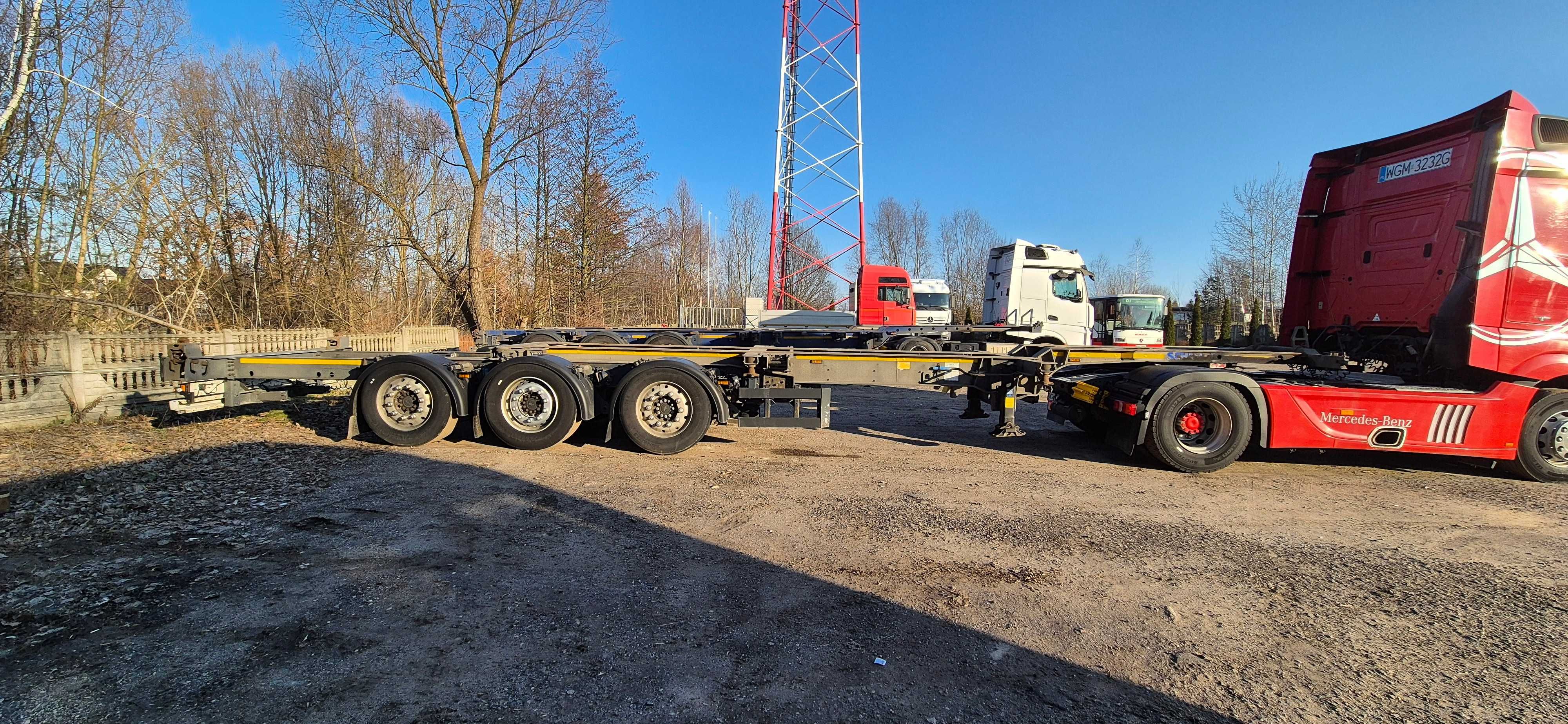 Naczepa pod kontenerowa SCHMITZ CARGOBULL GOTHA SGF S3, SCF24