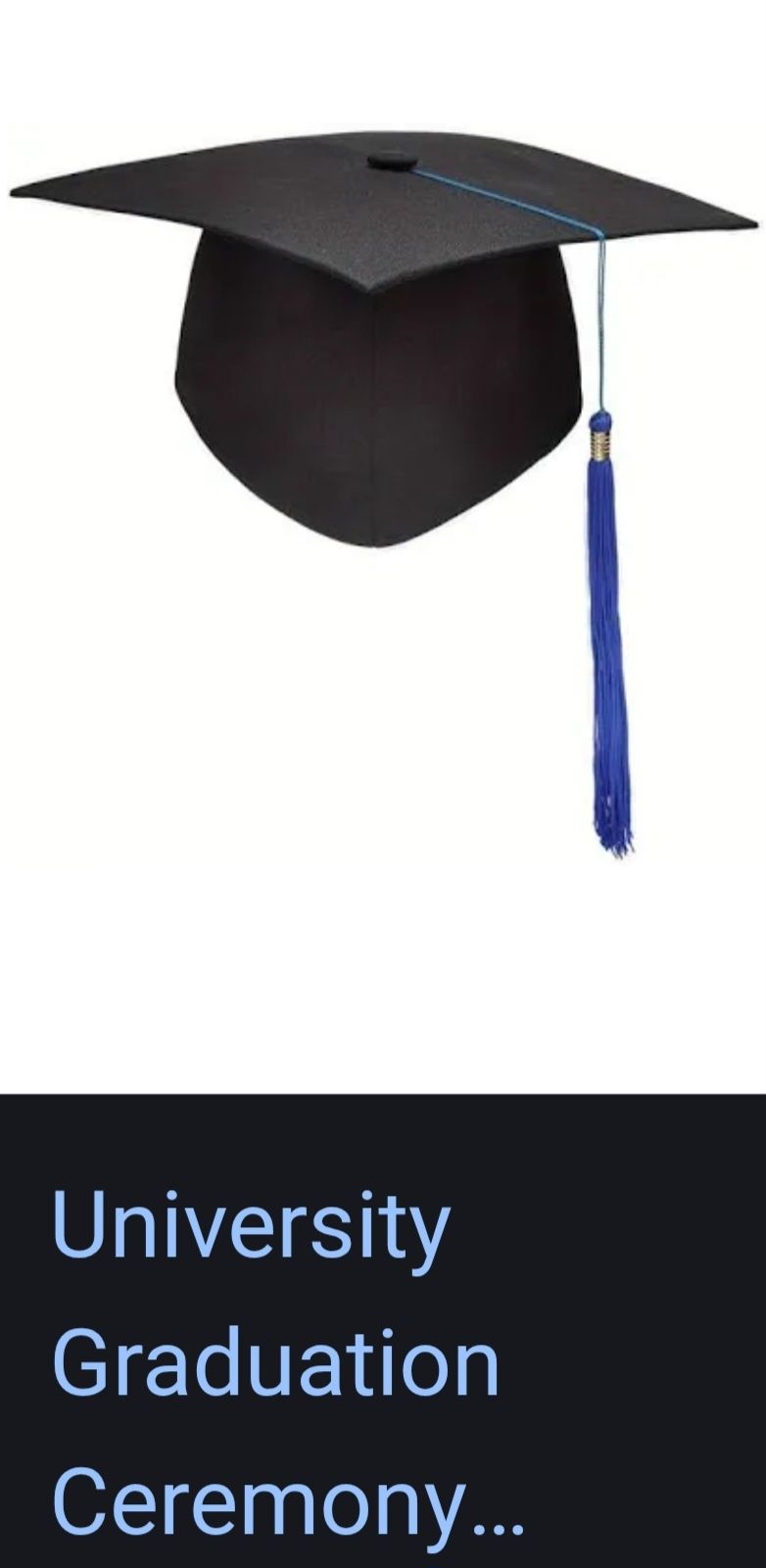 Czapka absolwenta