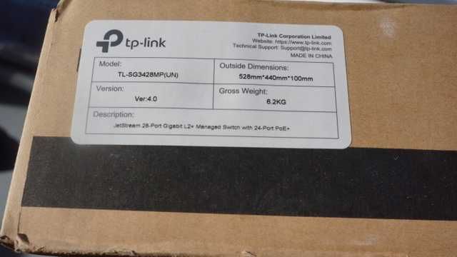 tp link model tl-sg3428mp  omada nowy