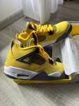 *NoweJordan4_ButyAir4_Oryglnał_yellowUnisexTrampki* 42