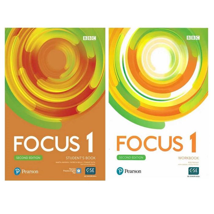 Focus 1, 2, 3, 4, 5 Student`s book+ Workbook, комплект