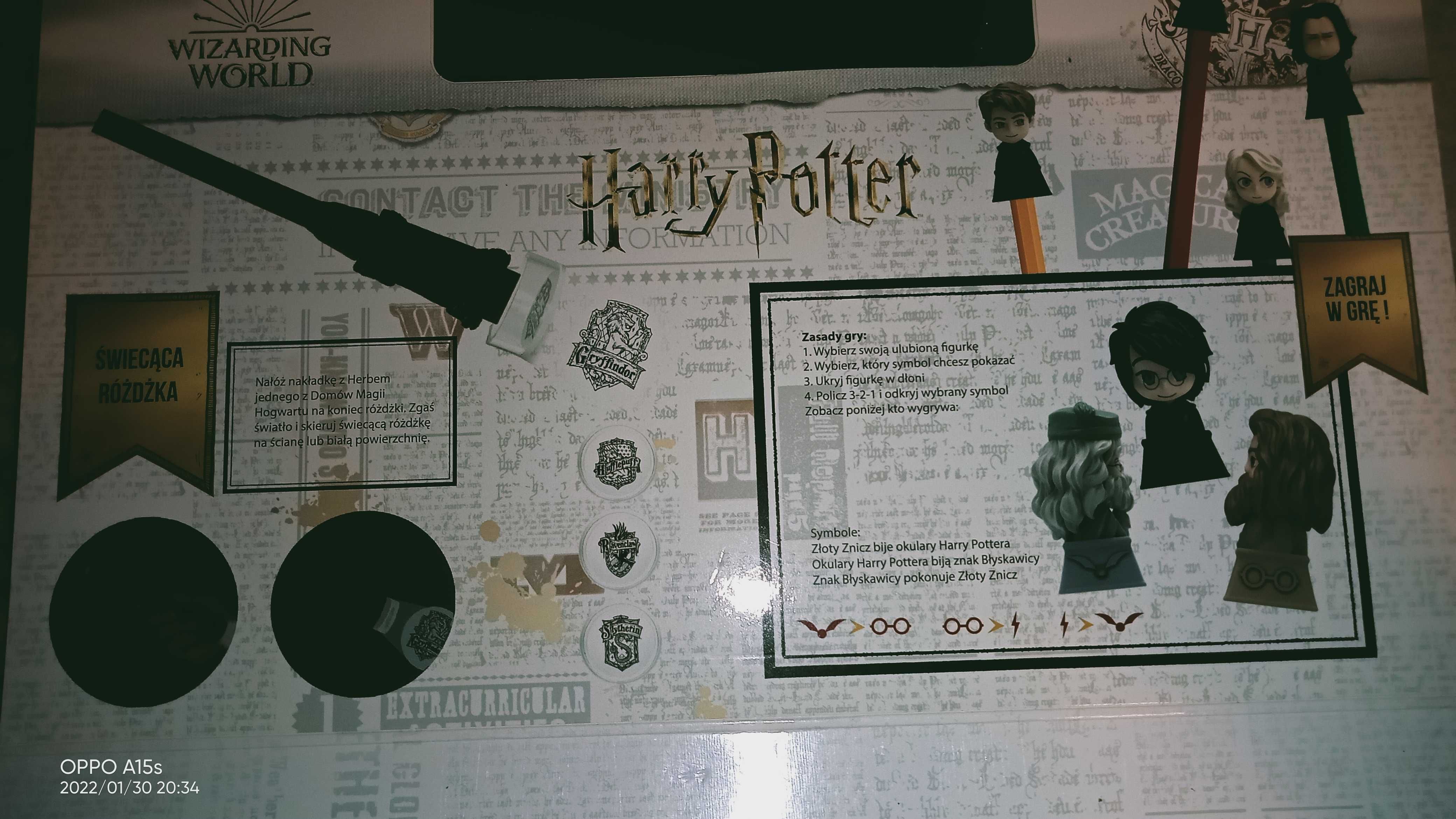 Album kolekcjonerski Harry Potter kompletny.