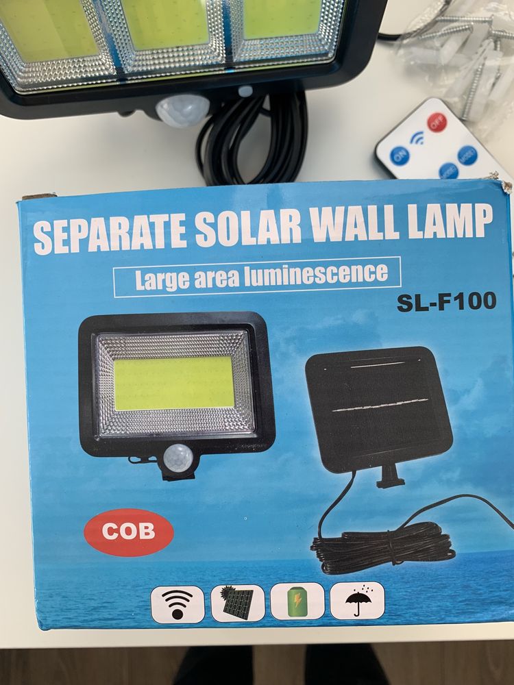Продажа светильника на солнечной батареии