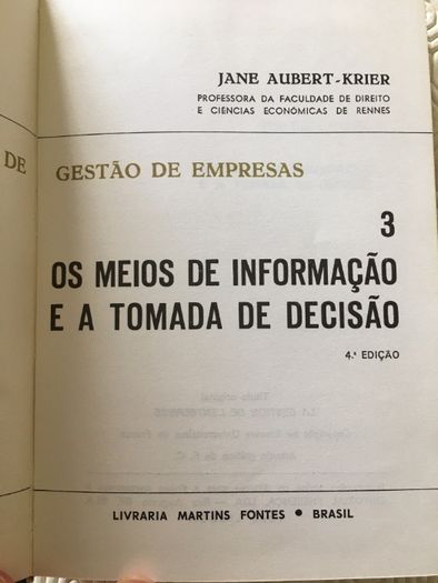 Livros de gestão