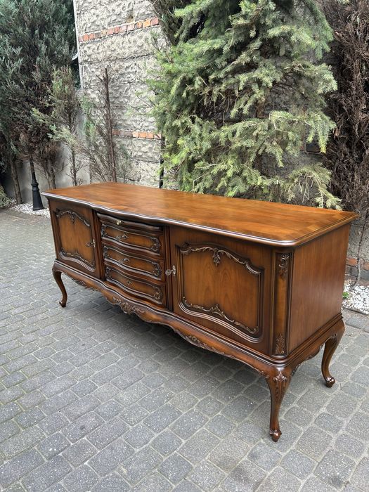 Stylowa Komoda Ludwikowska Ludwik Warrings Stolik TV RTV Po Renowacji