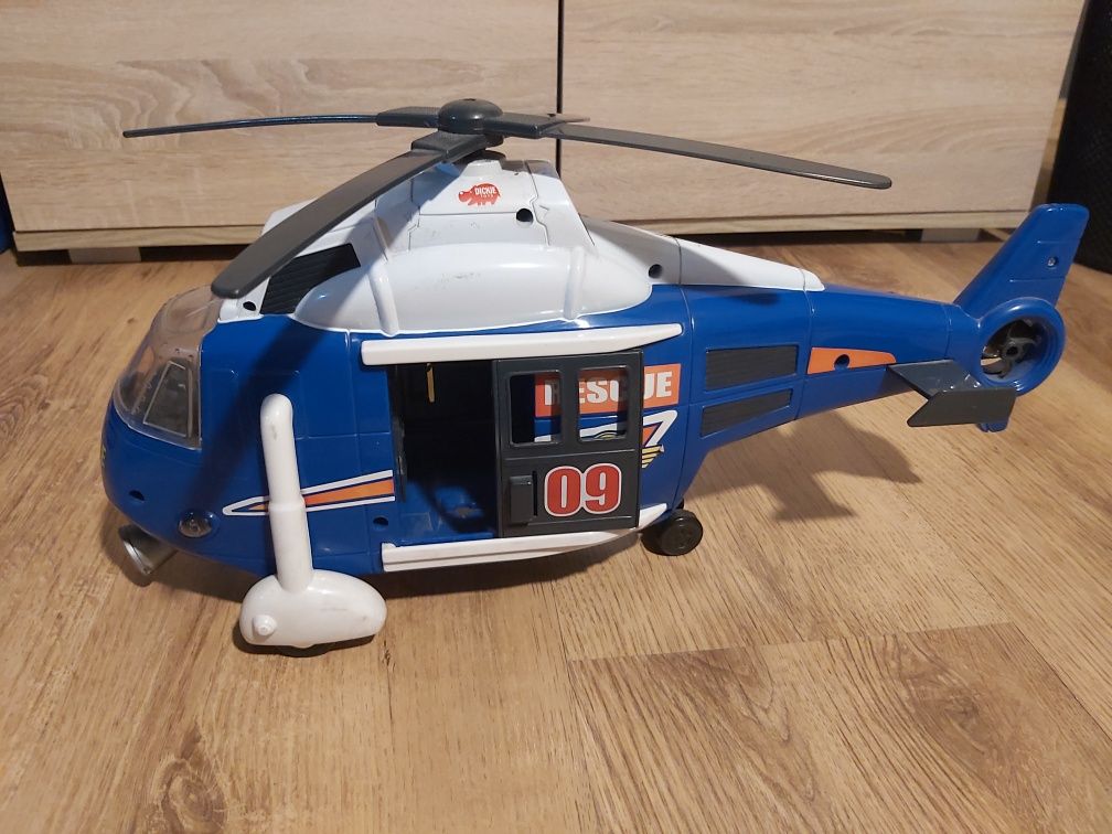 Helikopter dźwięk i światło plus wyciagarka