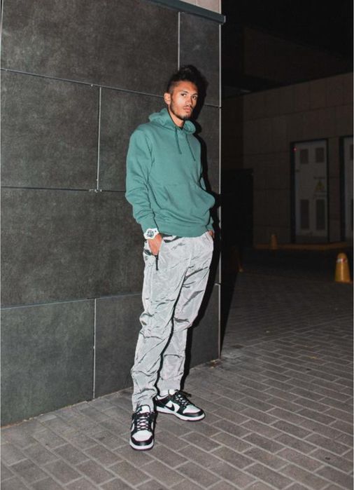 Штани джоггеры нейлон  stone island (Stone Island)