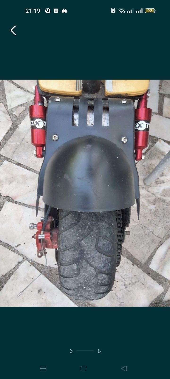 Skate elétrico 2000w turbo! Dá 80kms hora velocidade máxima!
