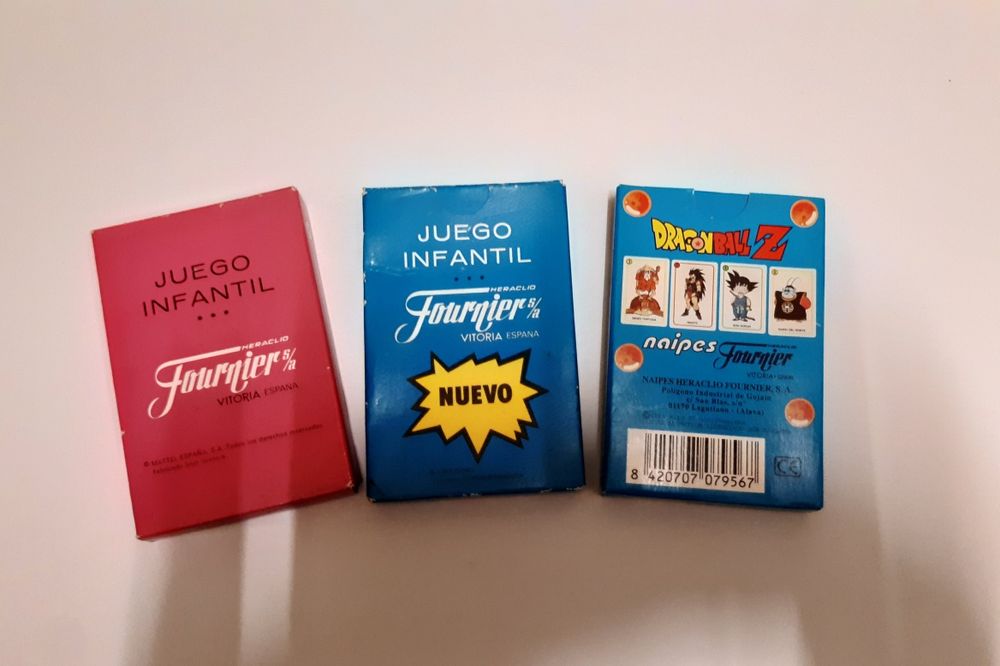Baralhos cartas anos 90