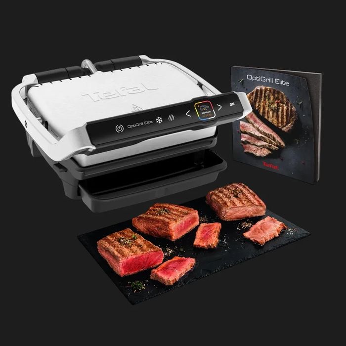 Продам новий гриль tefal optigrill elite gc750d30