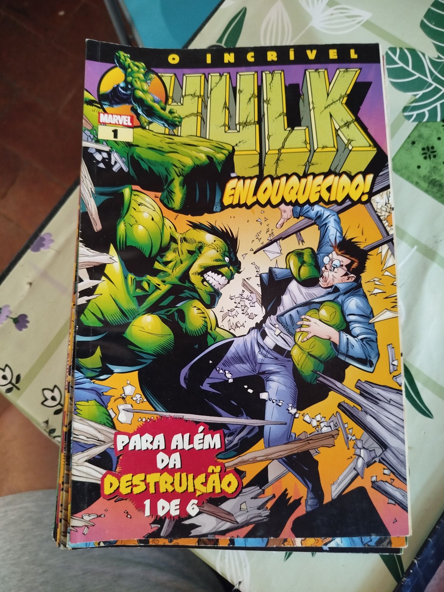 Coleção completa do O Incrível Hulk Marvel