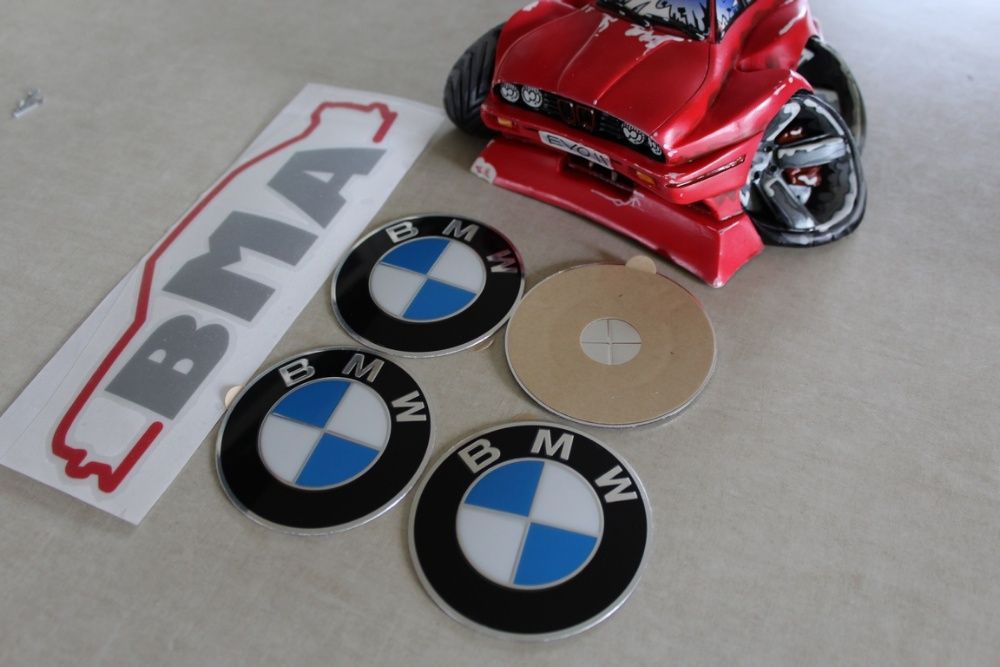 BMW BBS Etykieta Emblemat Plakietka Naklejka na Alufelgę 7cm Orginał