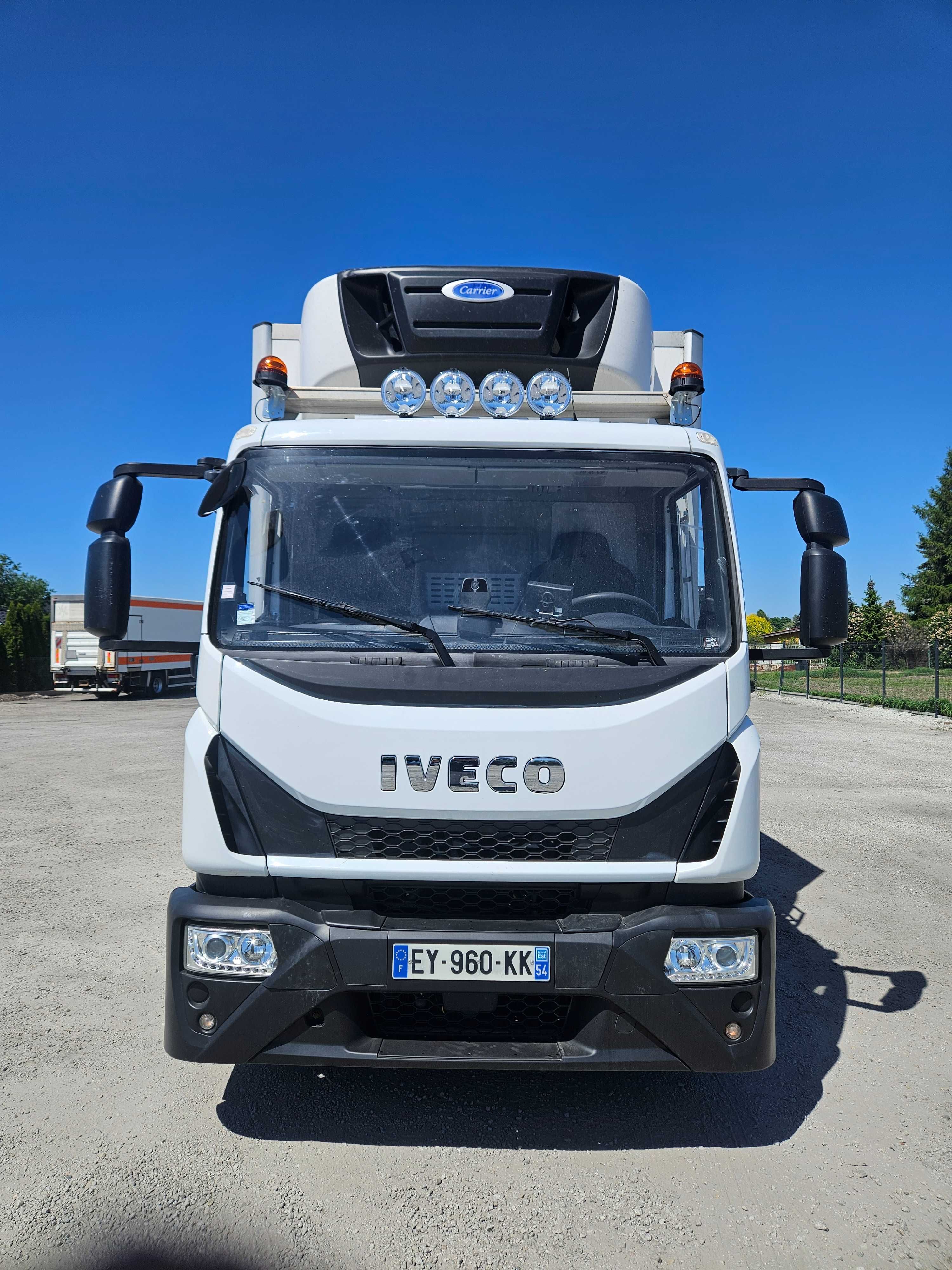 Iveco Eurocargo 160-280 E6 16t 2018 winda 19 palet solówka chłodnia