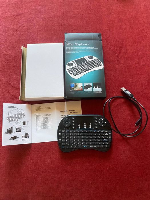 Мини клавиатура для smart TV, пульт