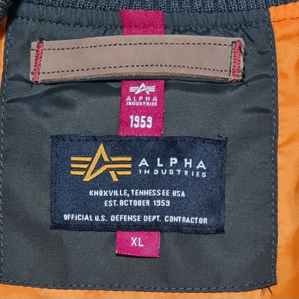 Blusão Aviador original MA-1 Alpha Industries