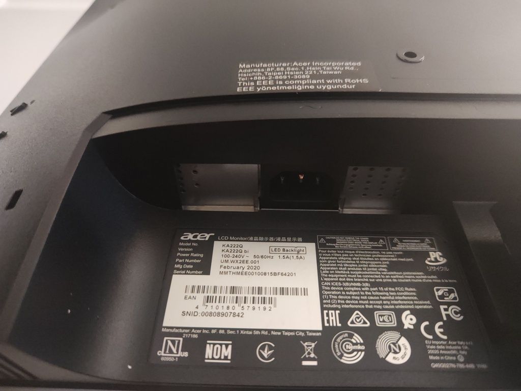 Monitor ACER KA222Q