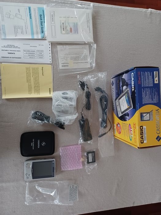 Palmtop pocket PC CASIO CASSIOPEIA E-125 NOWY!!! Fabrycznie zapakowany