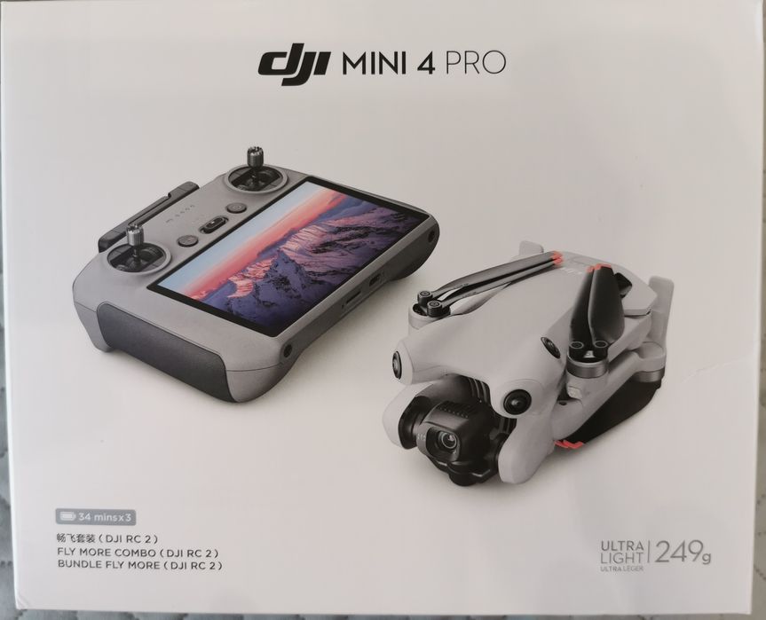 Dji mini 4pro Fly More Combo RC2