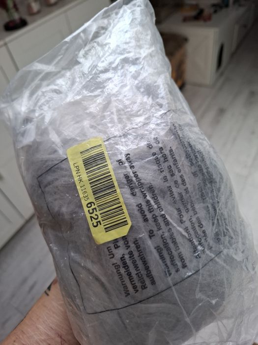 Peruka czarno siwa ombre długa cosplay wig long Silver synthetic hair