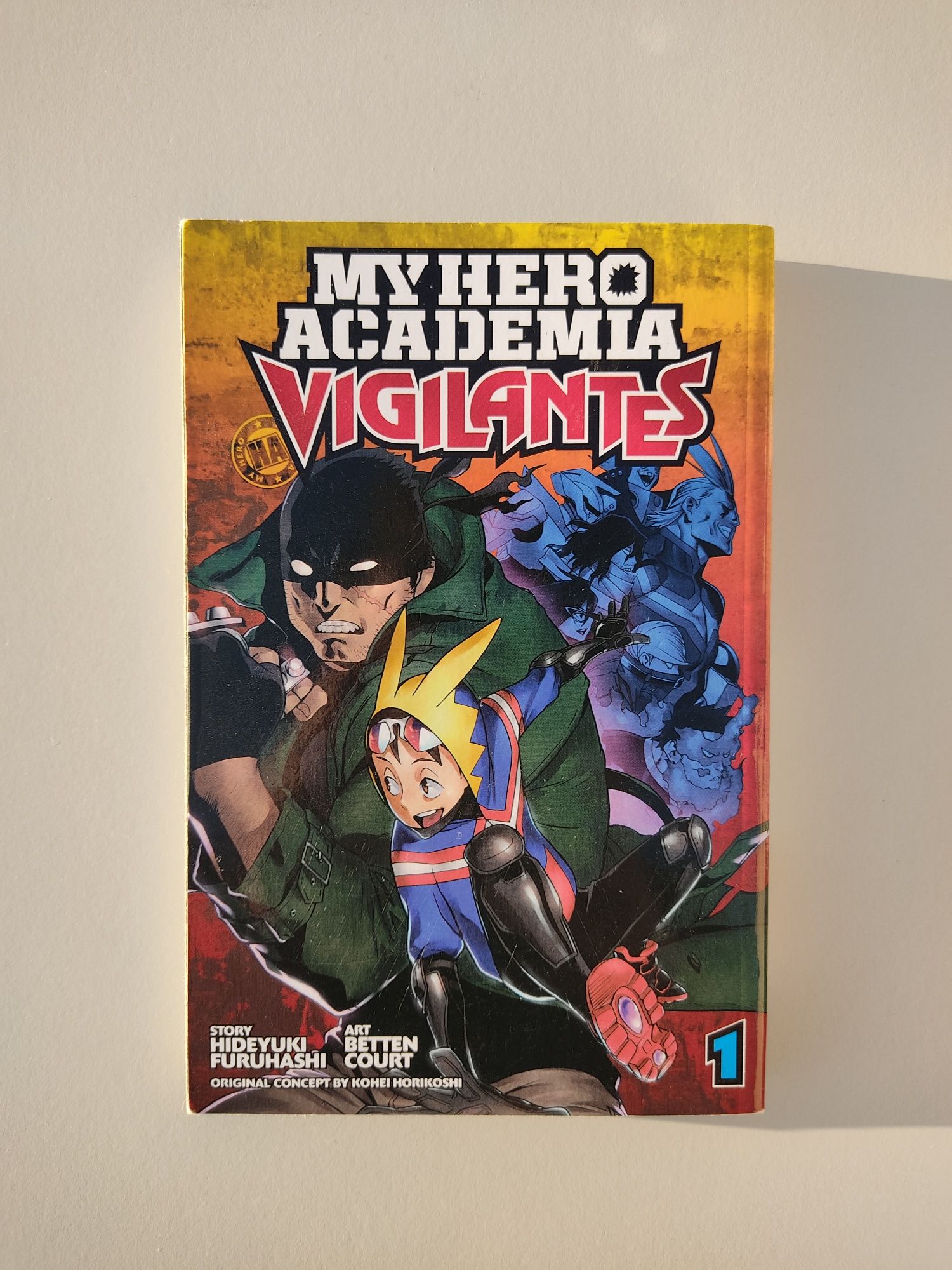 Volume 1 Vigilantes My Hero Academia - Inglês