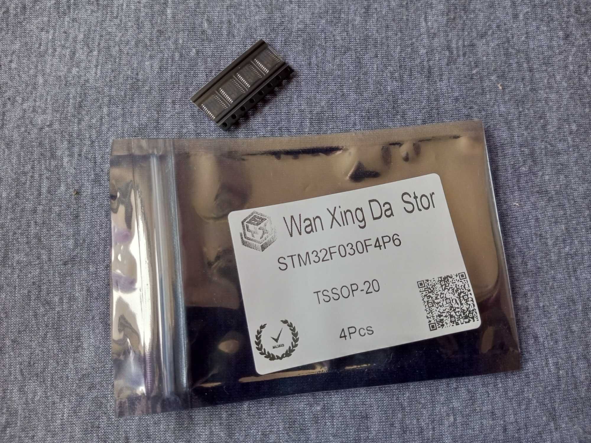 Микроконтроллер stm32f030f4p6