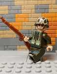 Minifigurka żołnierz Kanadyjski Canada WW2 Wojsko Army klocki LEPIN