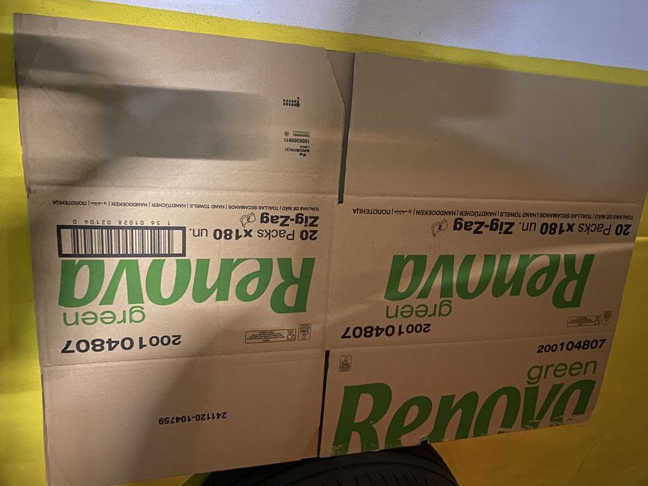 Caixas de cartão novas