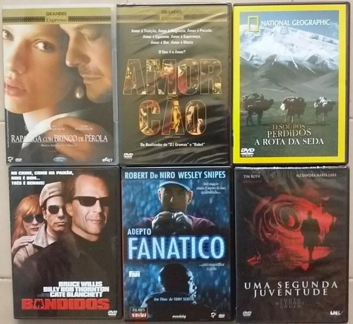 19 filmes DVDs Novos. Lote 3/4