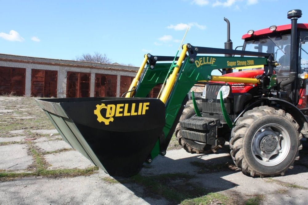 Фронтальный погрузчик КУН на трактор John Deere ( Джон Дир) ТМ Деллиф
