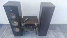 AIWA amplituner wzmacniacz + dwie kolumny