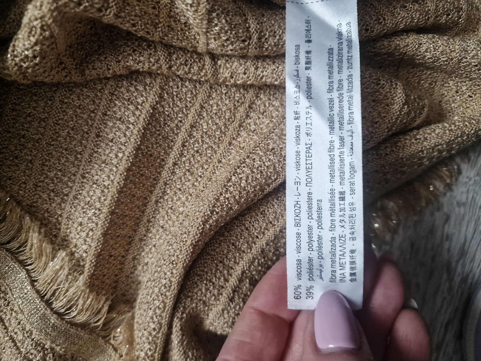 Bluzka Zara roz S/M