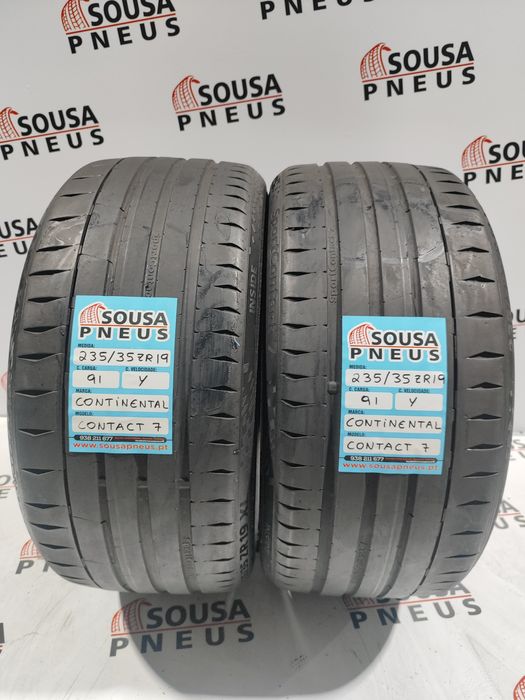 2 pneus semi novos 275-35R19 Continental - Oferta dos Portes