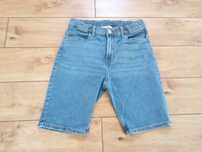 H&M spodenki jeansowe chłopięce 164