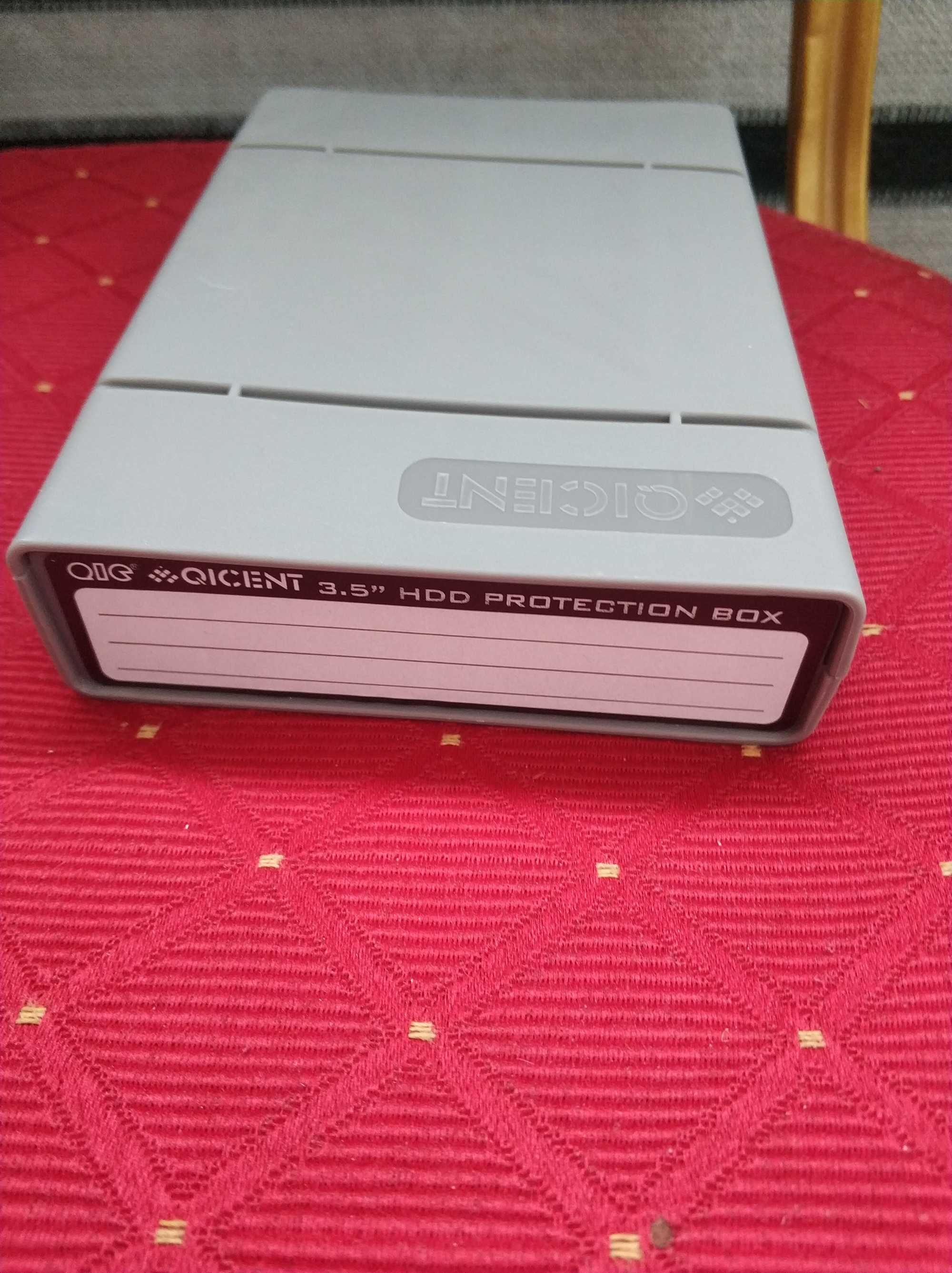 Pudełko ochronne na dysk twardy HDD 3,5 cala Obudowa Osłona