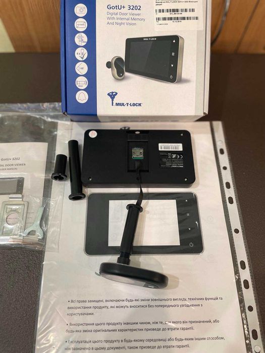 Mul-t-lock GOTU +3202 дверне відеовічко/видеоглазок відео глазок/вічко