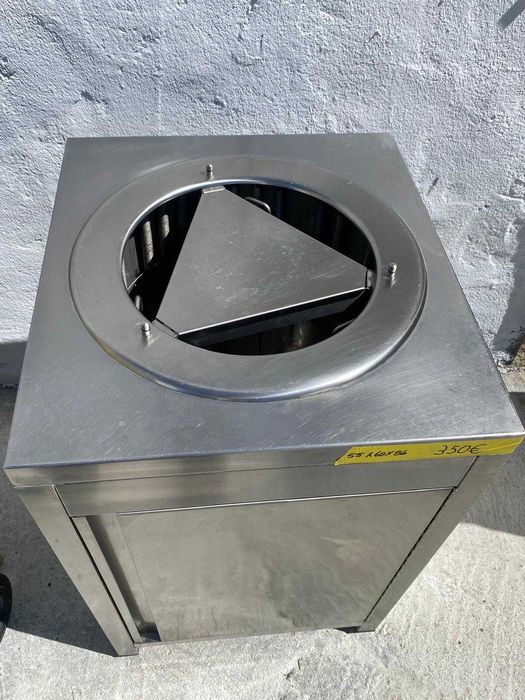 Aquecedor de pratos elétrico em inox