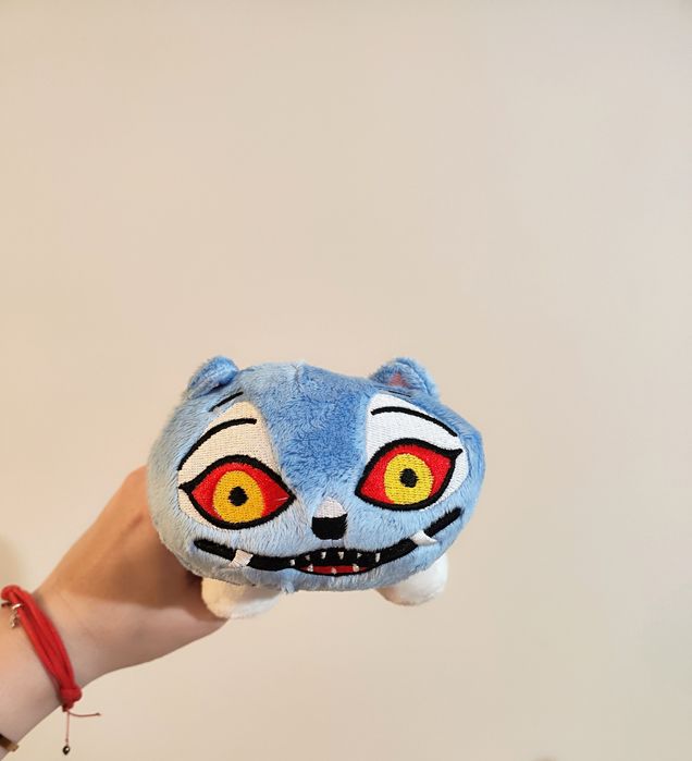 Pluszak zabawka kpop demon hunters kot Jinu niebieski nowy