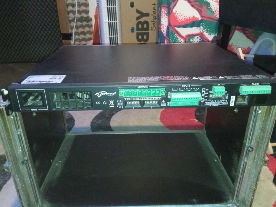 Powersoft amplificador  digital de 4 canais , 1200wats