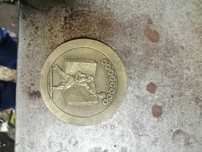 Medalhões de representação de cultura de desporto