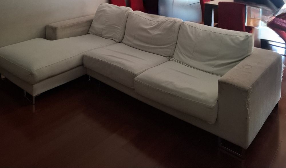 Sofa 3 Lugares com Chaise Longue