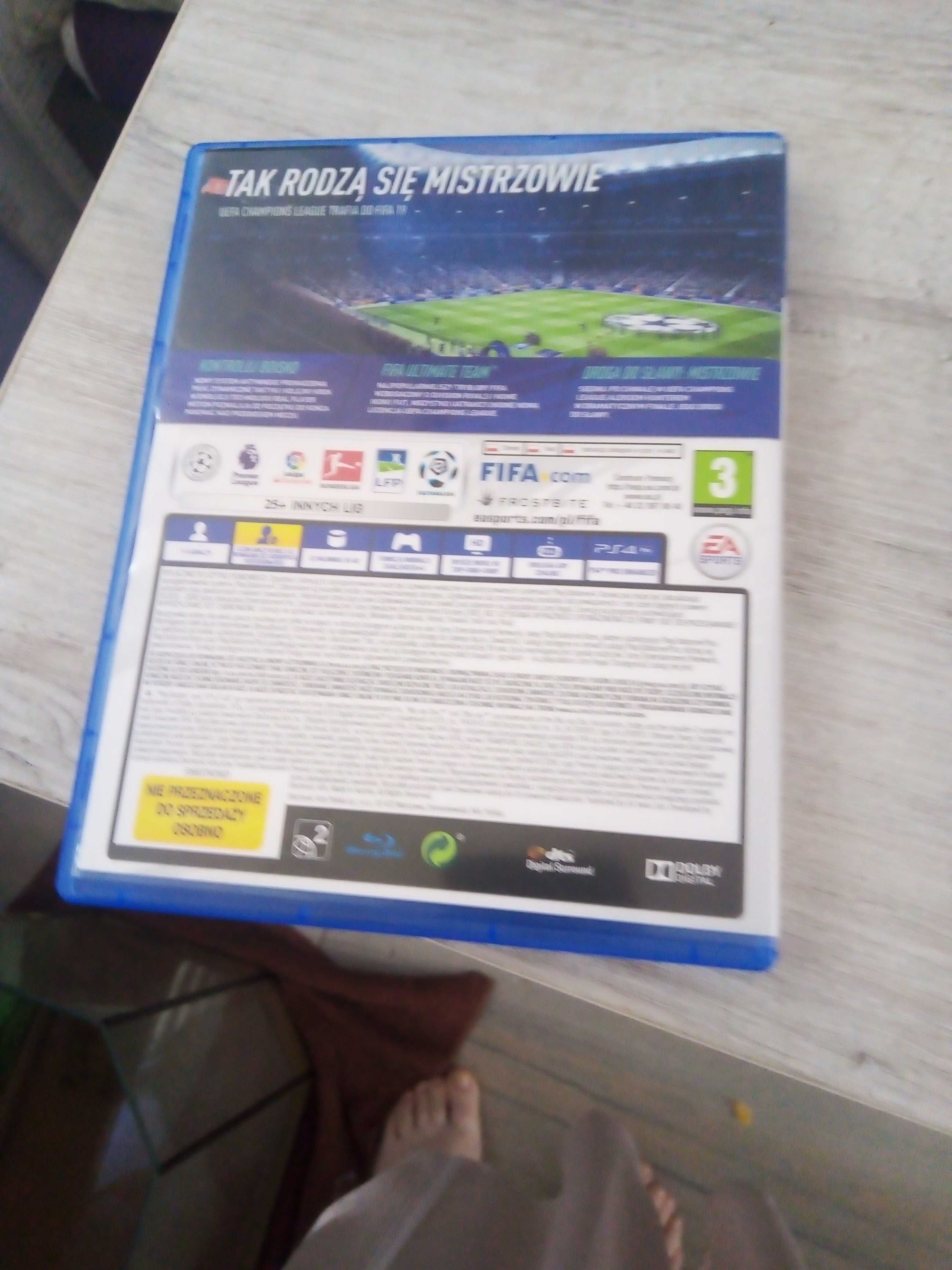 Gra FIFA 19 na PS 4