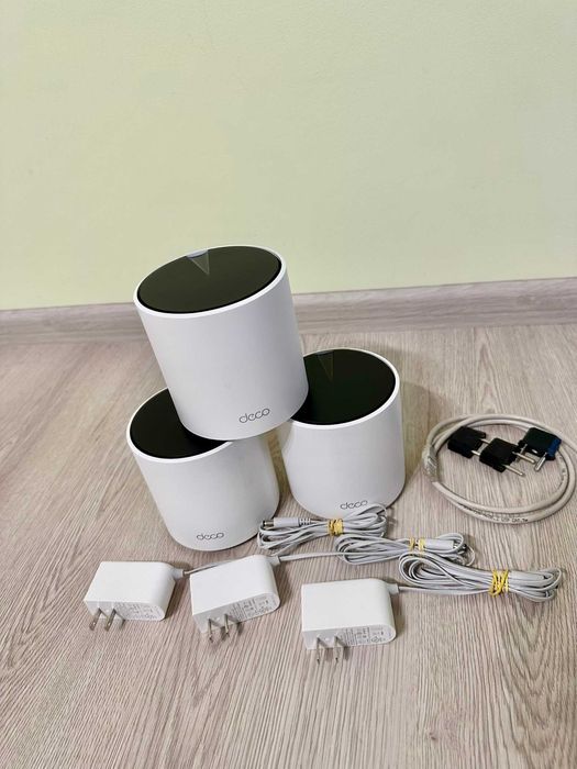 TP-Link Deco x15 – Mesh-система AX1500 3-pack до 520 м² USA Original!