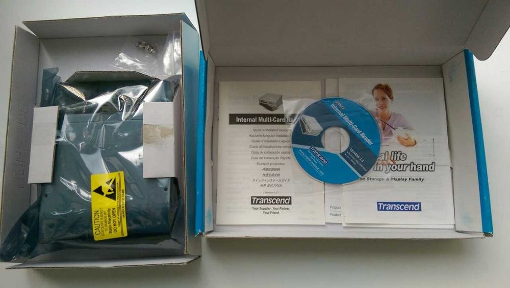 Кардридер Transcend  3.5 для ПК, внутрішній