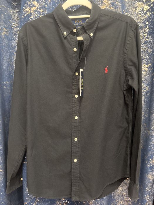 Nowa czarna koszula slim fit Polo Ralph Lauren rozmiar M