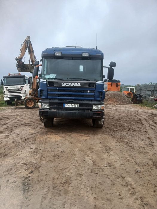 Scania 4x4 wywrotka kiper