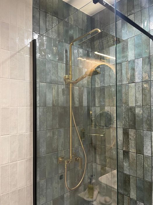 Kabina prysznicowa 90 x 200 cm Walk-in Remix Sensea