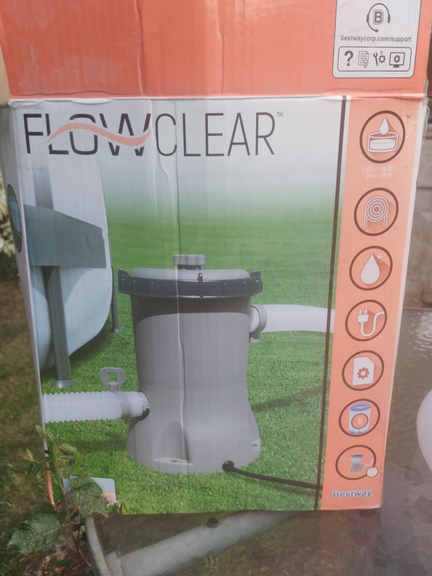 Pompa do basenu 2006l/h FLOWCLEAR dla basenów do 14.300L