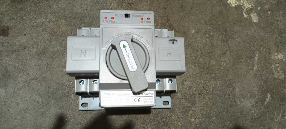 Interruptor de transferencia automático novo monofásico