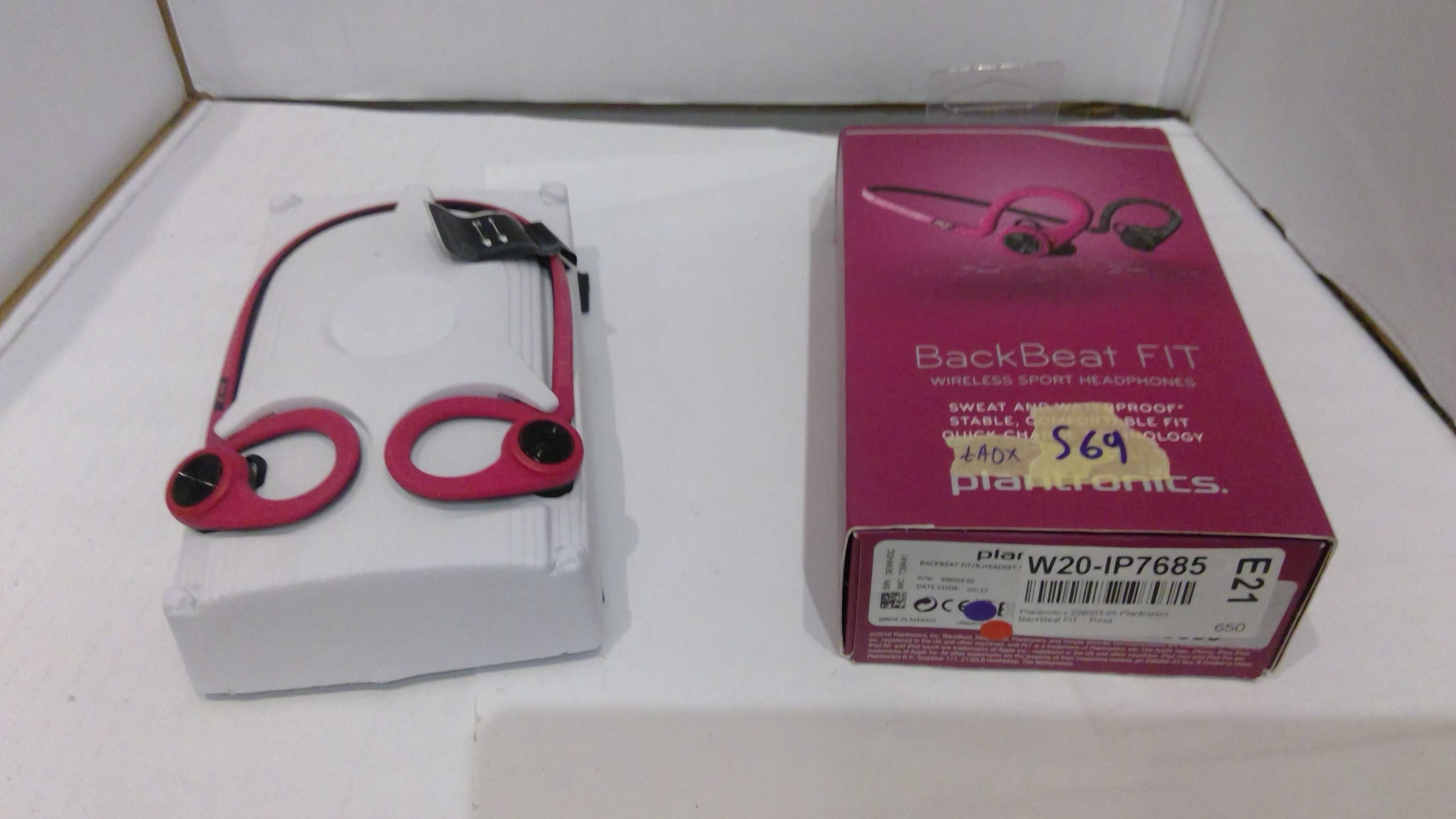 Bezprzewodowy zestaw słuchawkowy Plantronics BackBeat fit S69